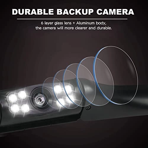 License Plate Backup Camera - Night Vision 480P