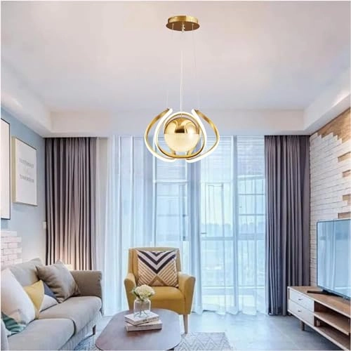 Modern 3-Color LED Chandelier - White light yellow light natural light Not Dimmable