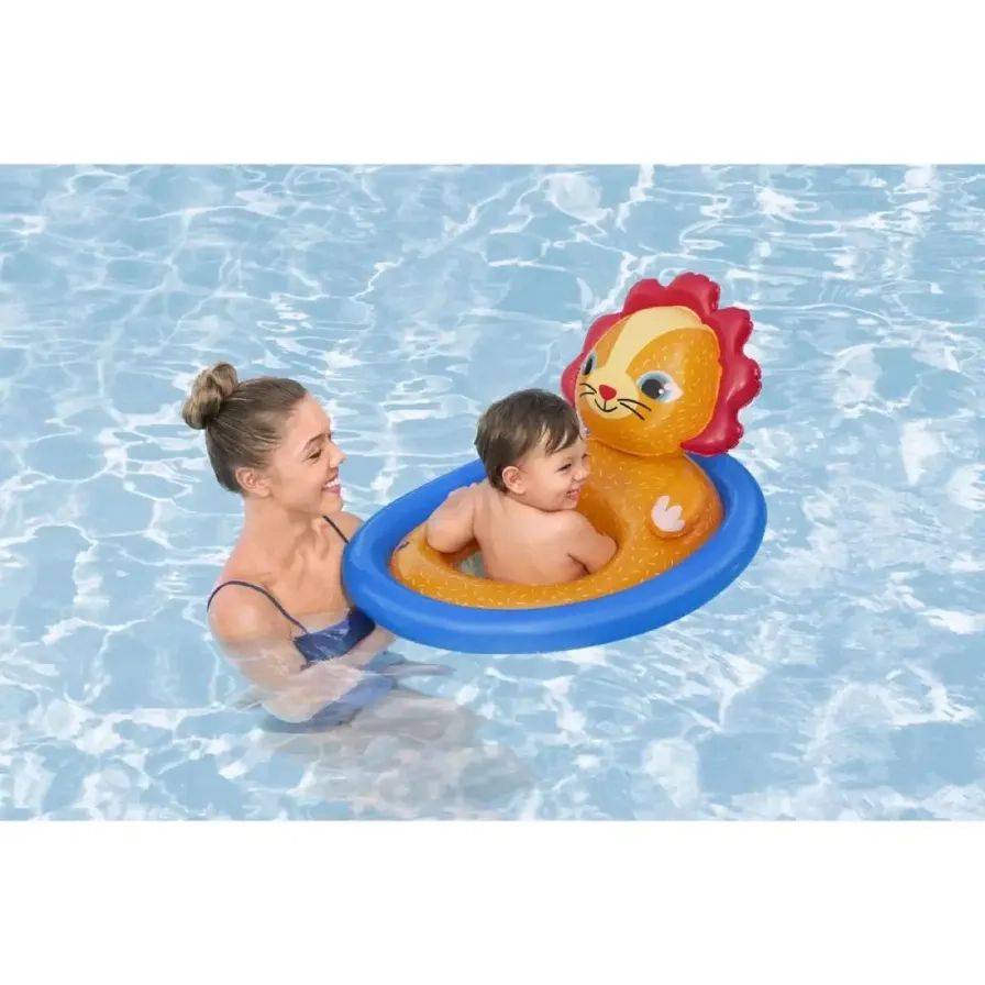 Lil Animal Baby Inflatable Floating Boat - animal 71 x 55 cm