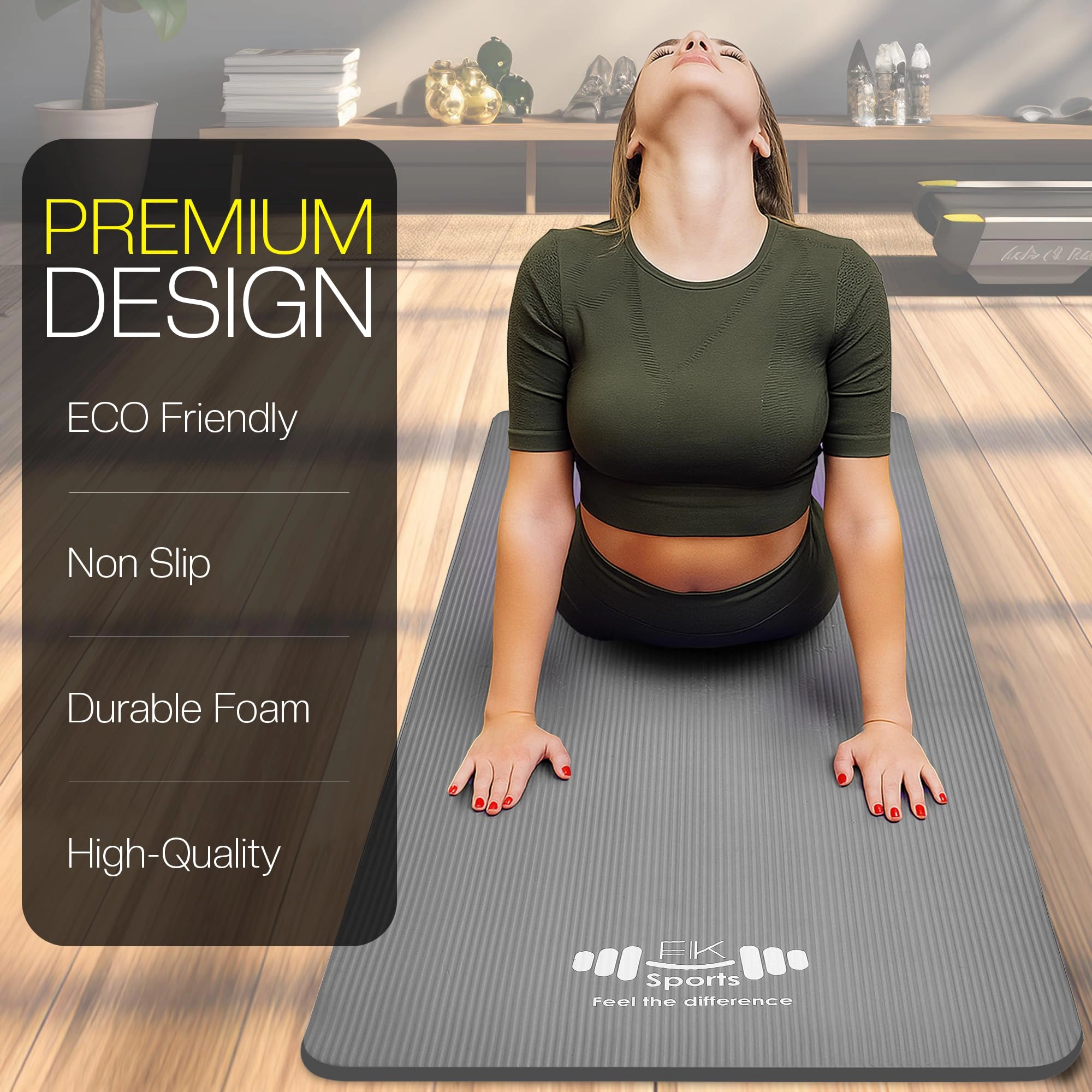 Yoga Mat - Nitrile Butadiene Rubber 20mm