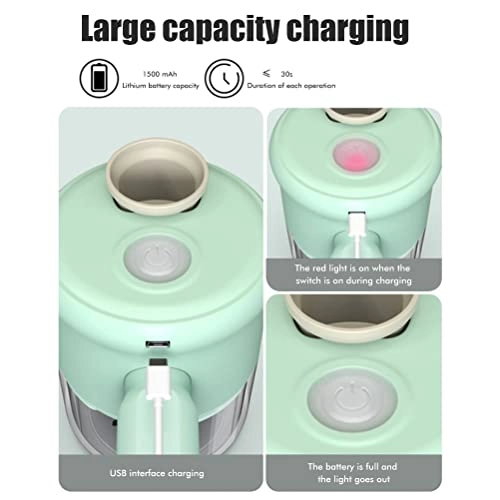 Portable Electric Garlic Grinder - 280ml about 40W