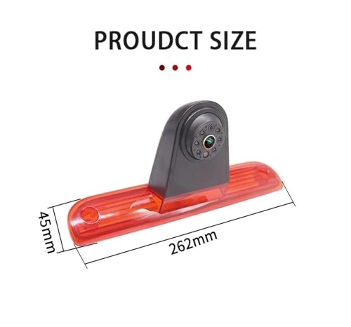 AHD 1080P Gold Lens Brake Light Rear View Reverse Camera - Night vision Wire 1080P