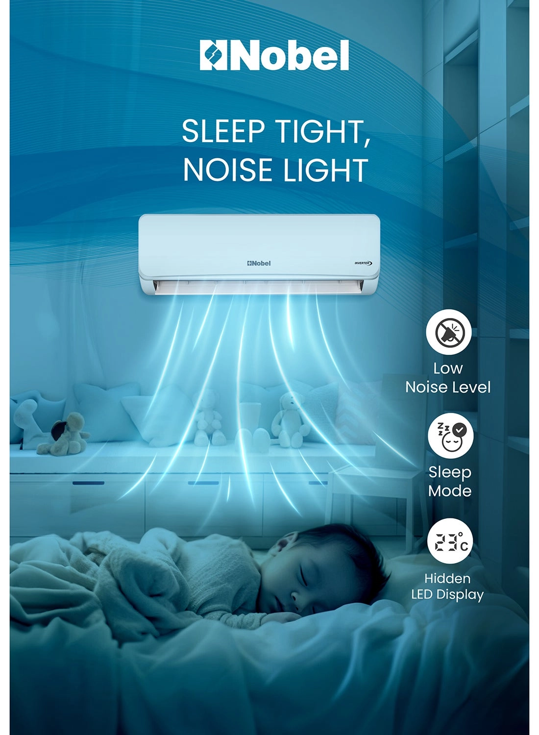 NSAC18VTL - 18000BTU R410 Inverter