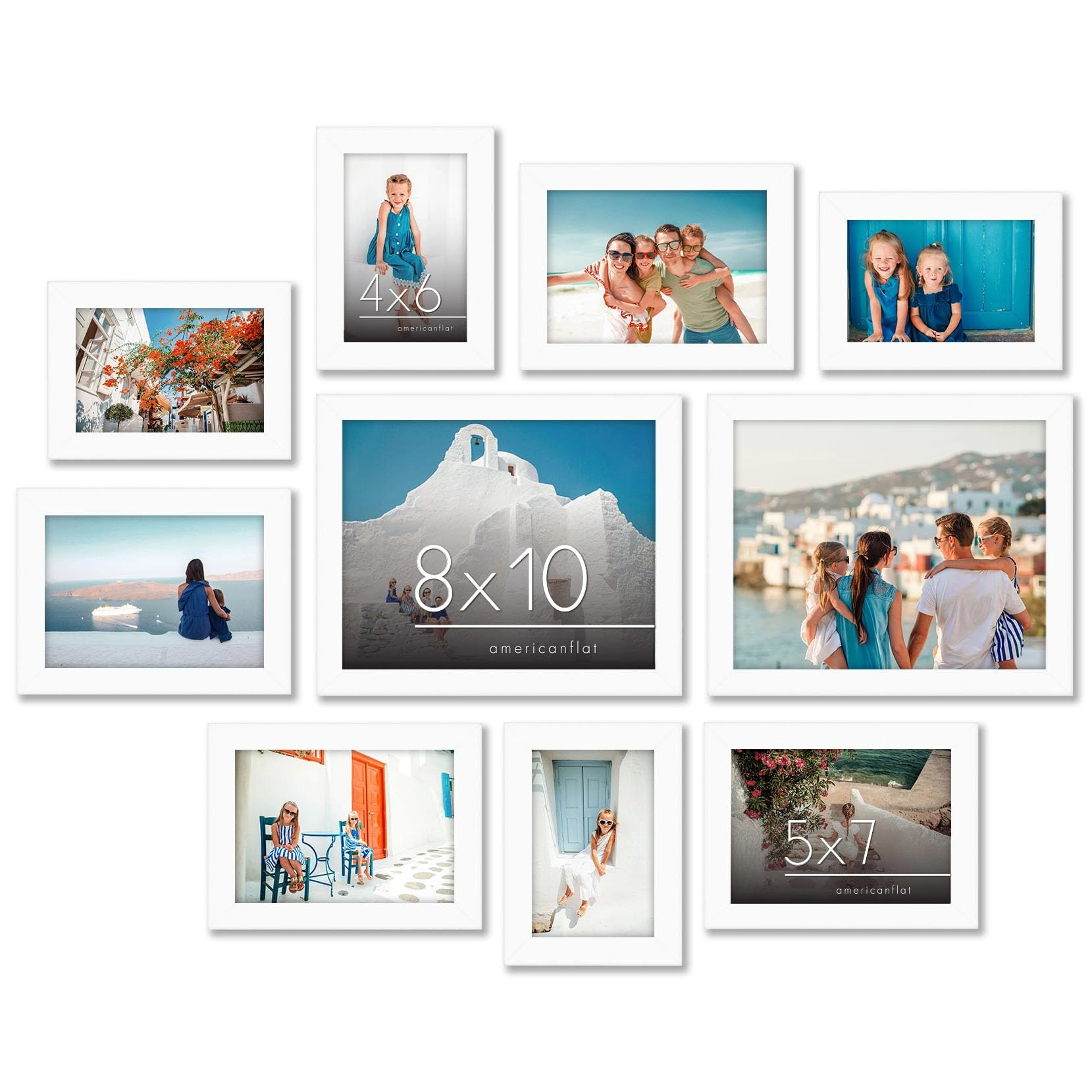 Set of 10 Picture Frames