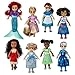 Cinderella Poseable Mini Doll + Ariel Poseable Mini Doll + Belle Poseable Mini Doll + Tiana Poseable Mini Doll + Rapunzel Poseable Mini Doll + Elsa Poseable Mini Doll + Moana Poseable Mini Doll + Mirabel Poseable Mini Doll