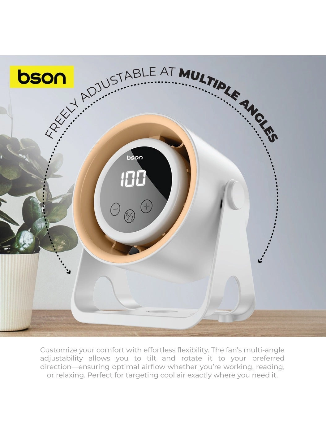 Halo Breeze - Wall Mounted Hanging Desktop