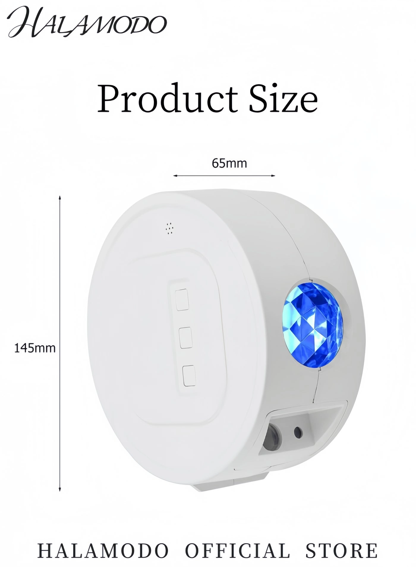 Starry Sky Projector Lamp - White