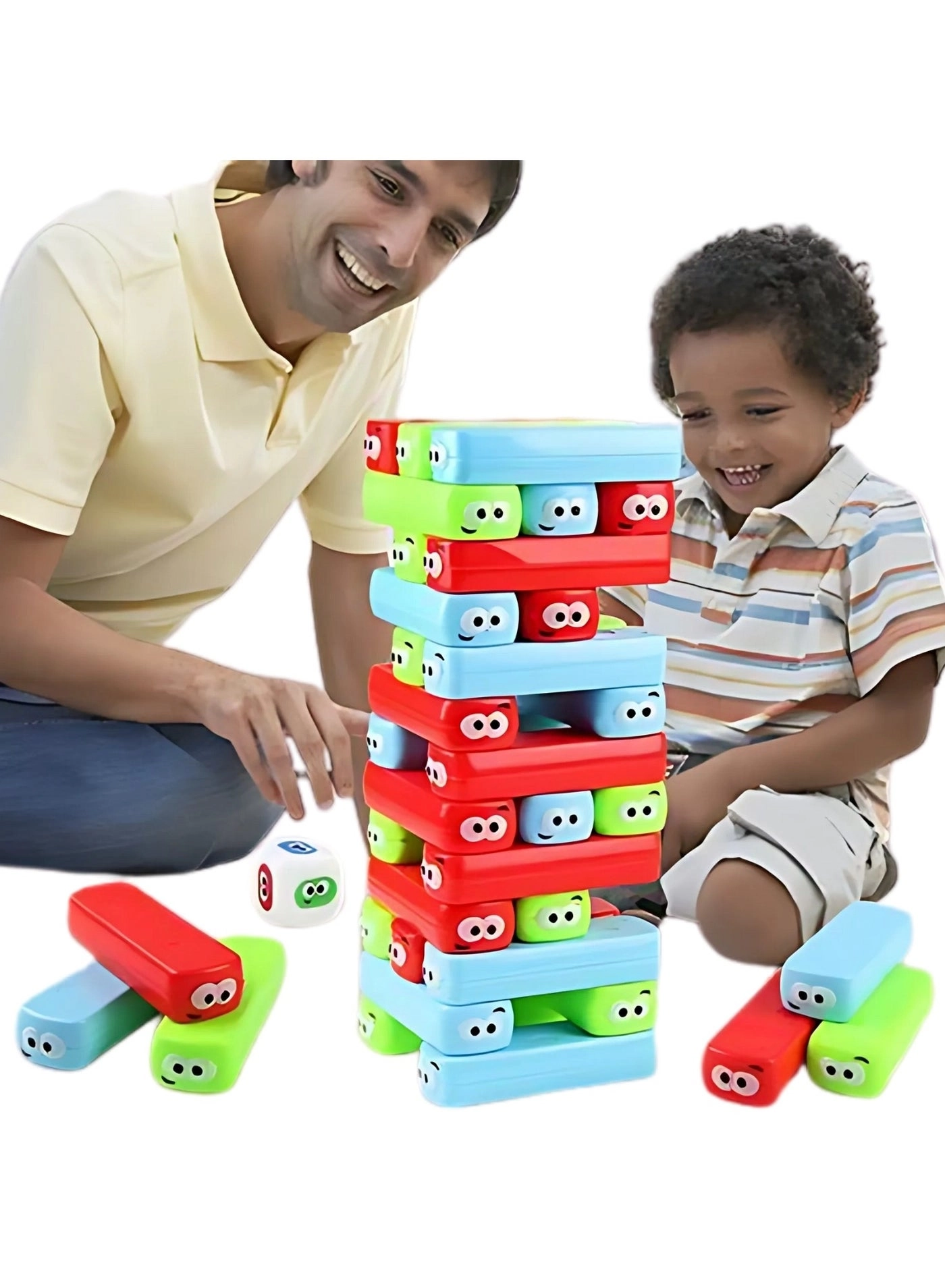 Googly Tumbling Tower - 30 pcs
