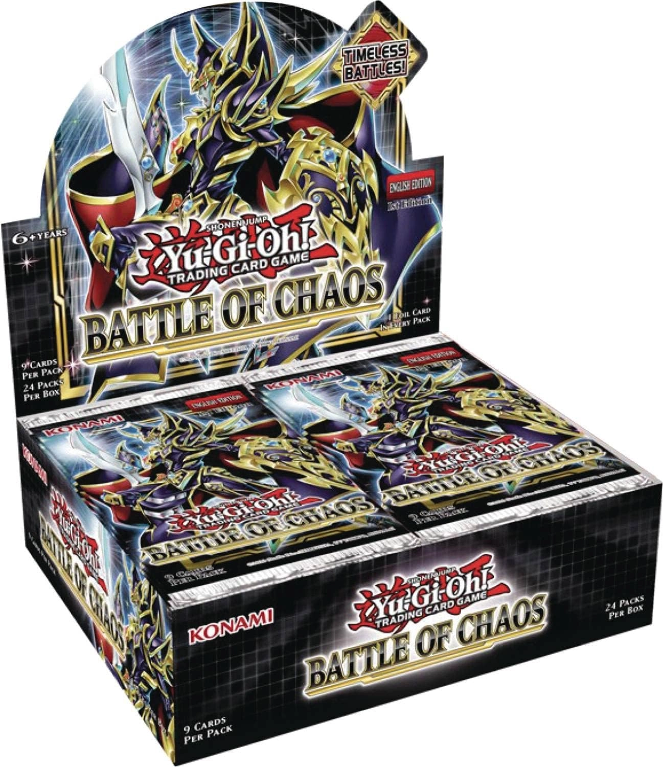 Konami Yu-Gi-Oh! TCG: Battle of Chaos Booster Pack - 24pcs