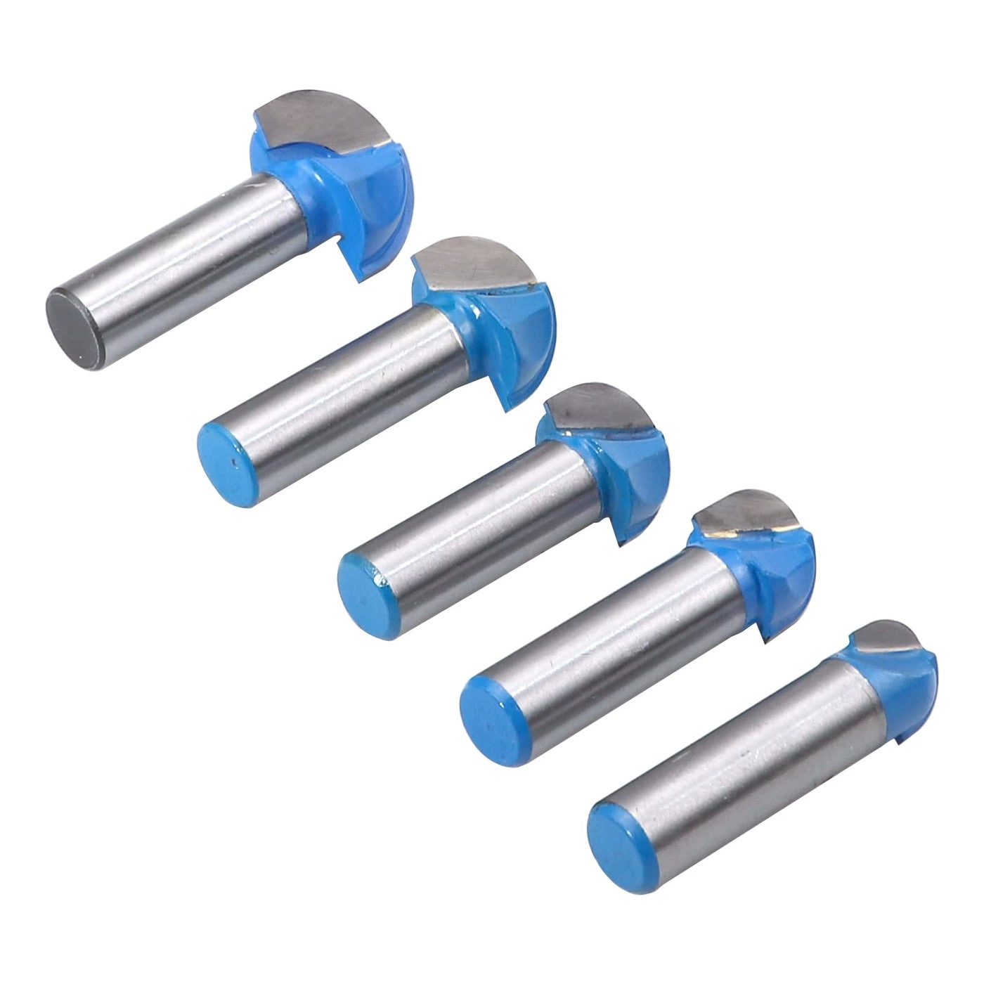 Core Box Router Bit Set - 5/8" 3/4" 7/8" 1" 1-1/8" 1/2 Inch 5PCS