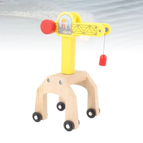 Wooden Crane Toy - 8 pcs