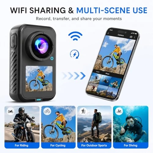 Motorcycle Camera - 32GB 5K