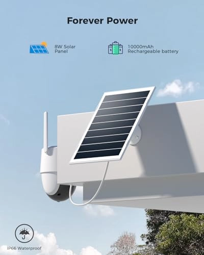 AOV Telecamera Wi-Fi Esterno Solare