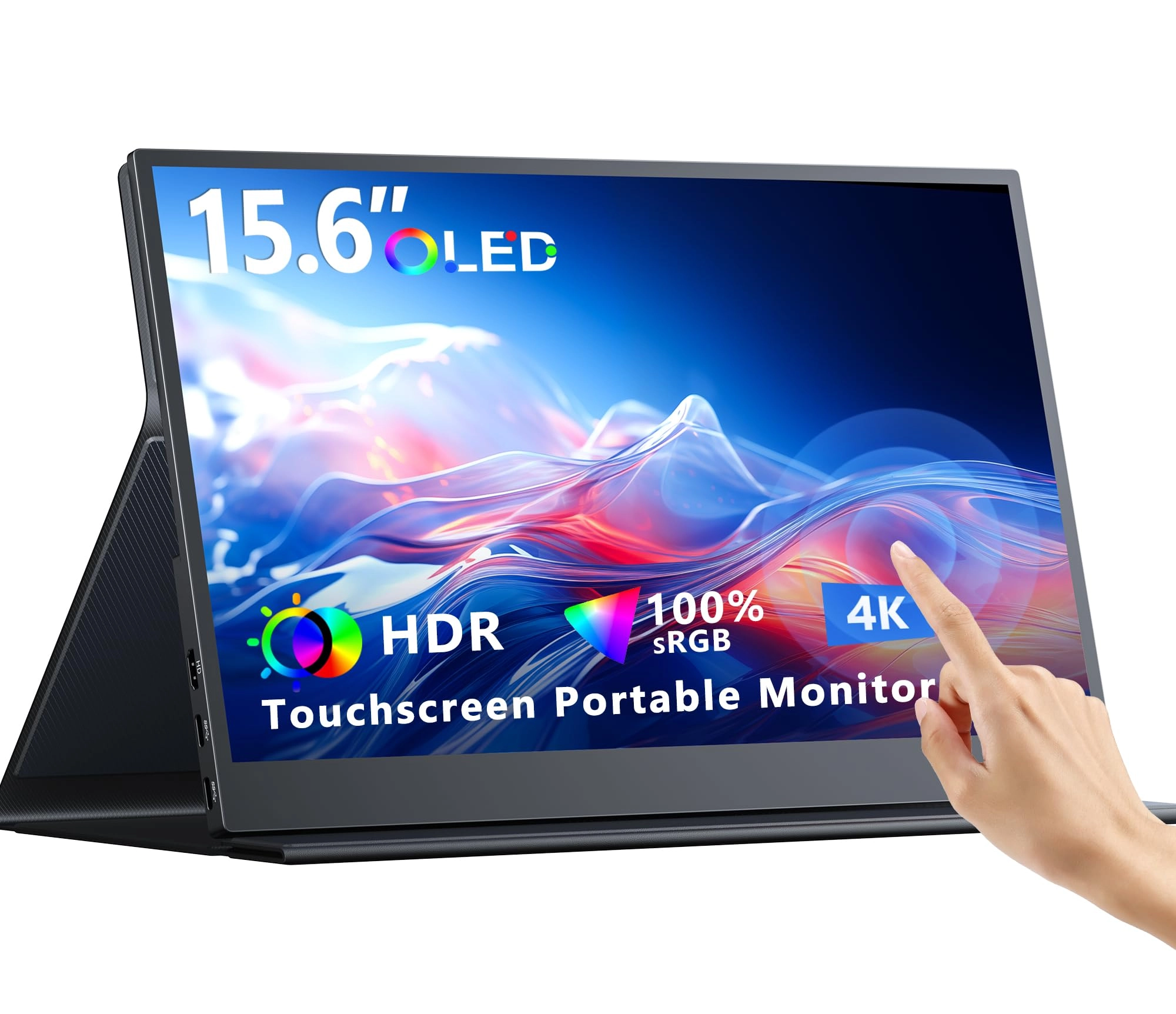 Pornitor Portable Monitor OLED Touchscreen - bf790da0-cbbf-4435-90eb-9af42b64fe59 15.6 Inches 3840x2160