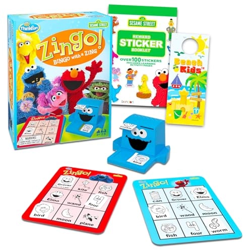 Sesame Street Bingo + Zingo