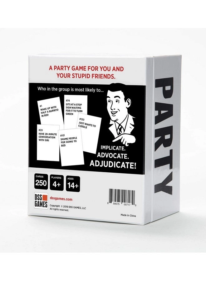 Who's Most Likely to... Kinda Clean Family Edition