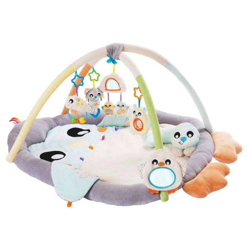Playgro Snuggle Me Penguin Tummy Time Play Gym - 0 month and above