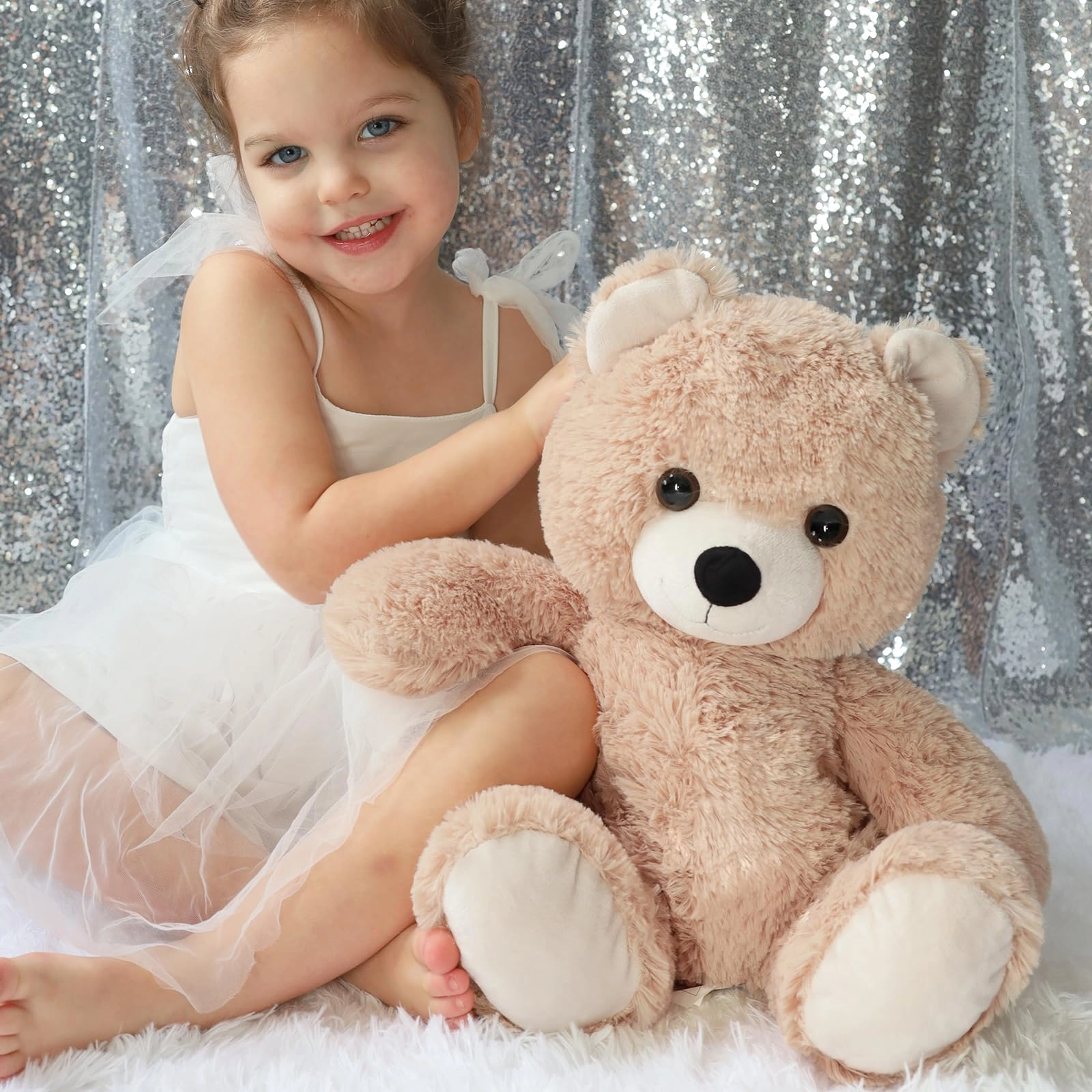 Small Teddy Bear - 18inch Beige