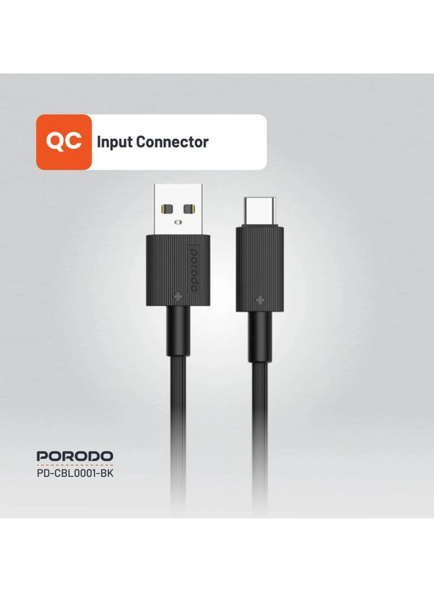 Charge Cable 480Mbps USB-A to USB-C 1.2m PVC