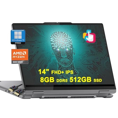 Yoga 7 2-in-1 83DK000DUS - 14'' Ryzen 5-8640HS 8GB DDR4 512GB SSD