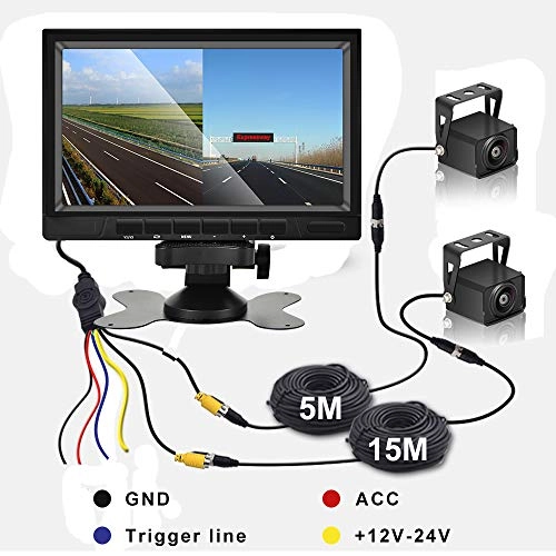Reversing Camera Set with DVR - Night Vision Wired 1080P