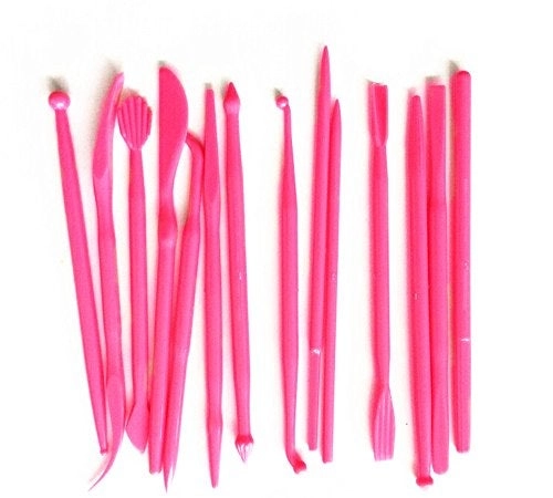 Clay Modeling Tool - Plastic 14pcs