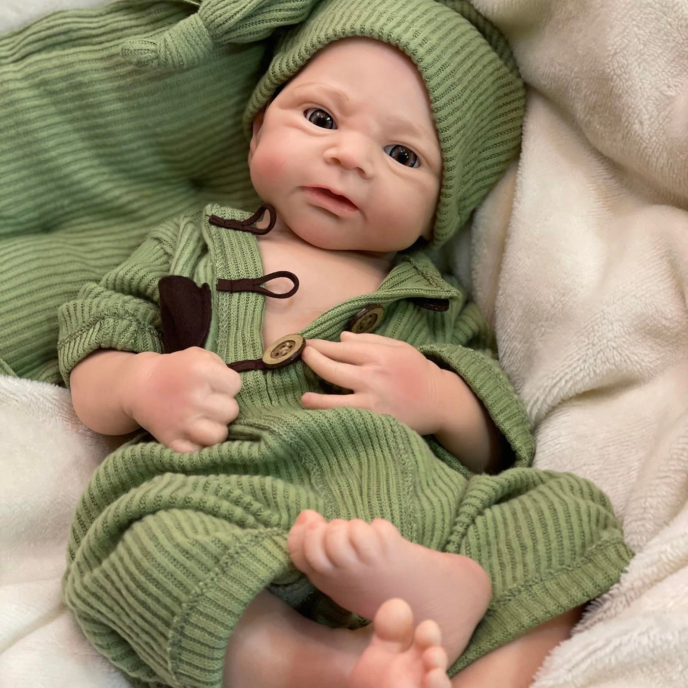 Reborn Baby Doll - 18 Inch Silicone Pink Ages 3+