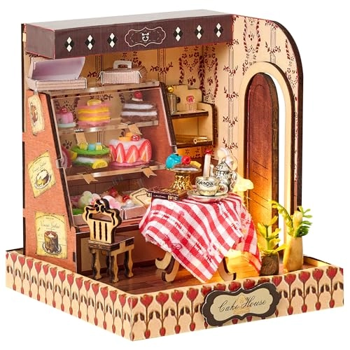 DIY Miniature House Kit - Dessert Corner