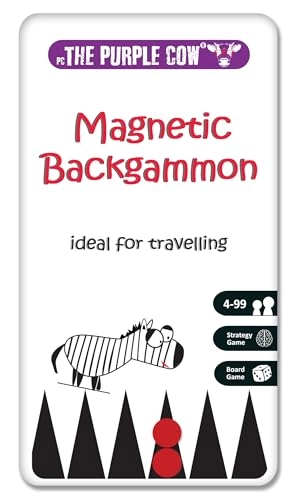 Magnetic Travel Backgammon - Tin Case
