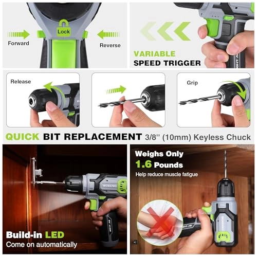 Cordless Drill - 2000mAh