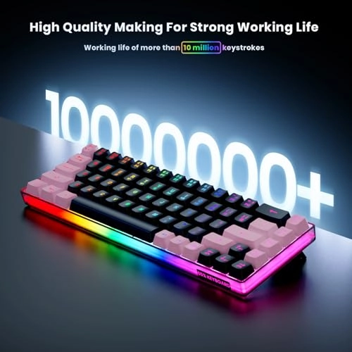 Wireless Gaming Keyboard-KB - 2.4G Wireless