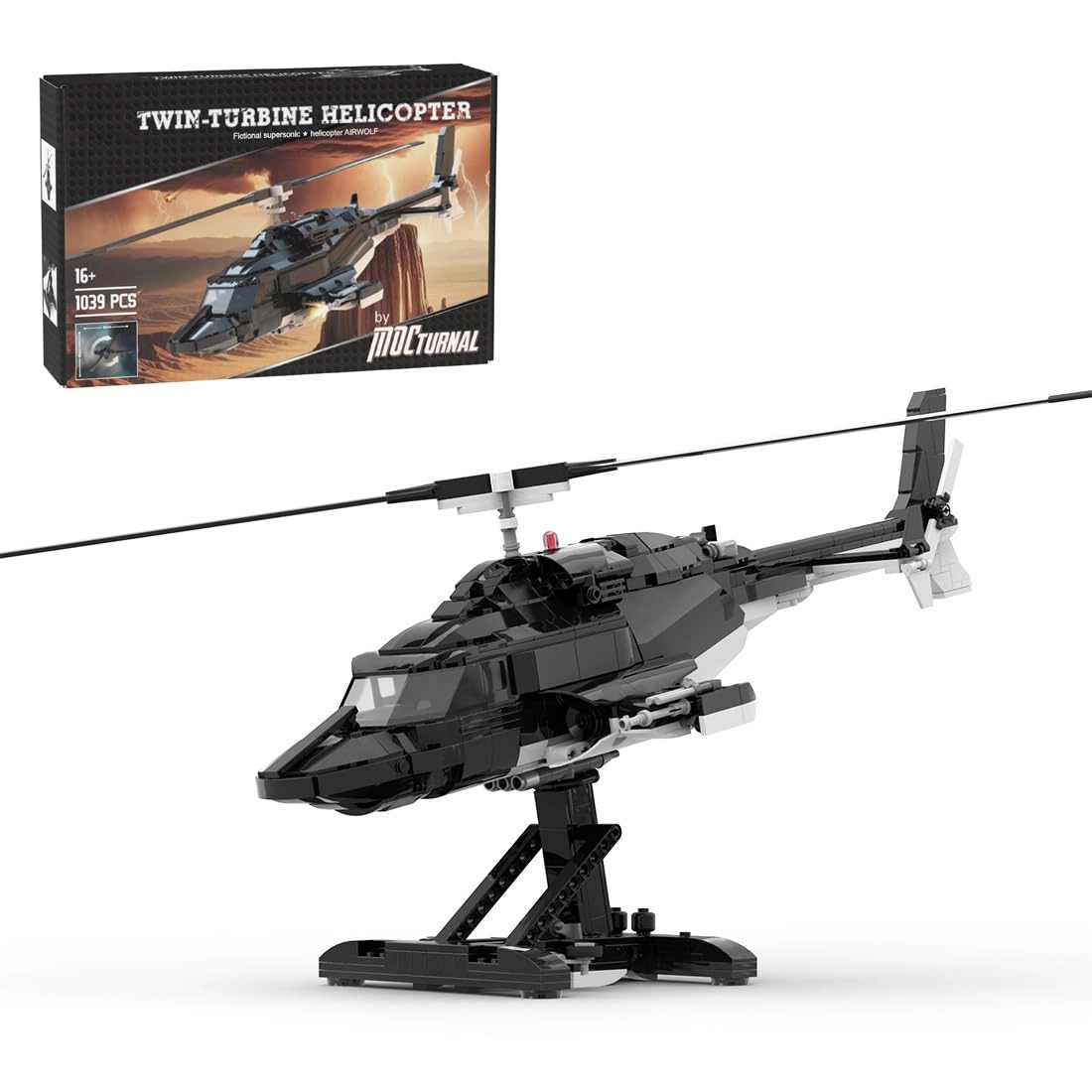 Xbrtmbuild Moc-149250 Military Helicopter - 1039 pcs