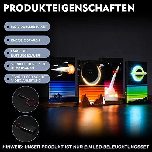 LED Lighting Set for LEGO 21340 Tales of The Space Age - Copper 5V