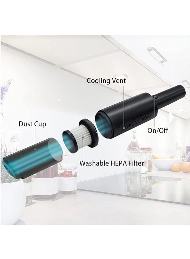 Handheld Vacuum Cleaner - 2x2000 mAh