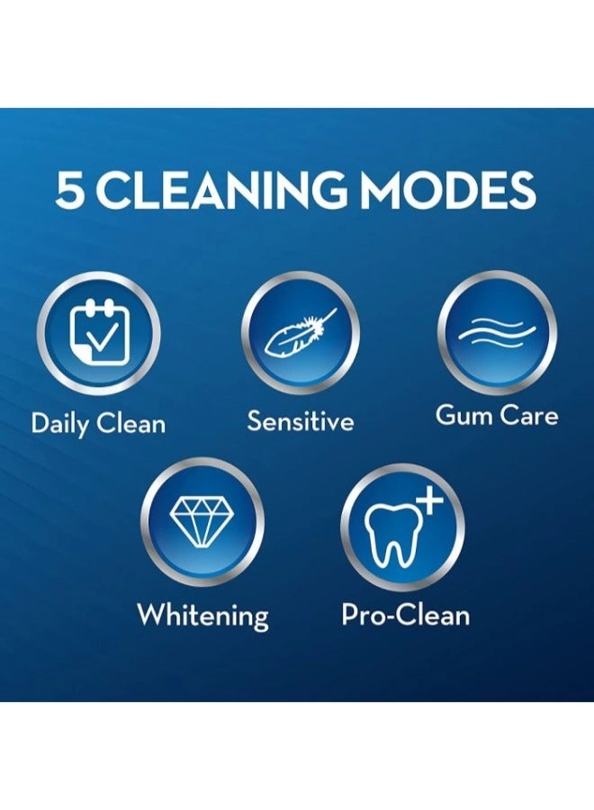Smart 6 - White 3 Brush Heads 5 Modes
