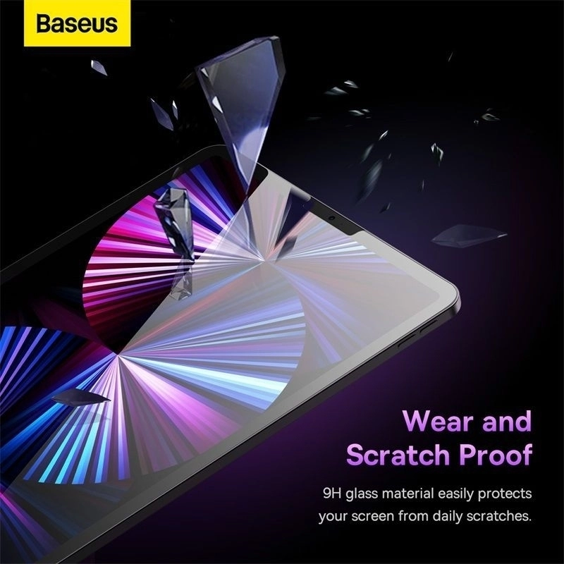 Clear Tempered Glass Screen Protector for iPad Pro 11