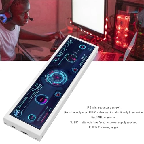 IPS Mini Secondary Monitor - 8.8-inch