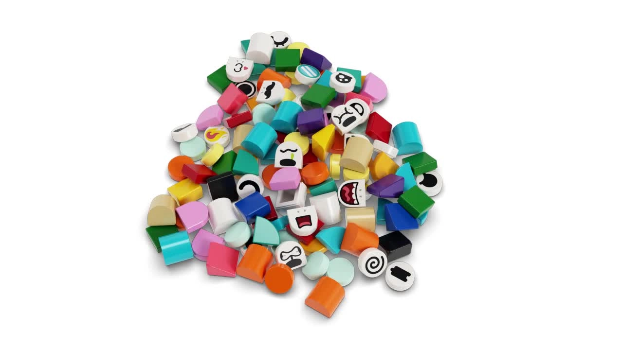 Extra DOTS Series 4 (41931) - Multicolored DIY Craft Decorations