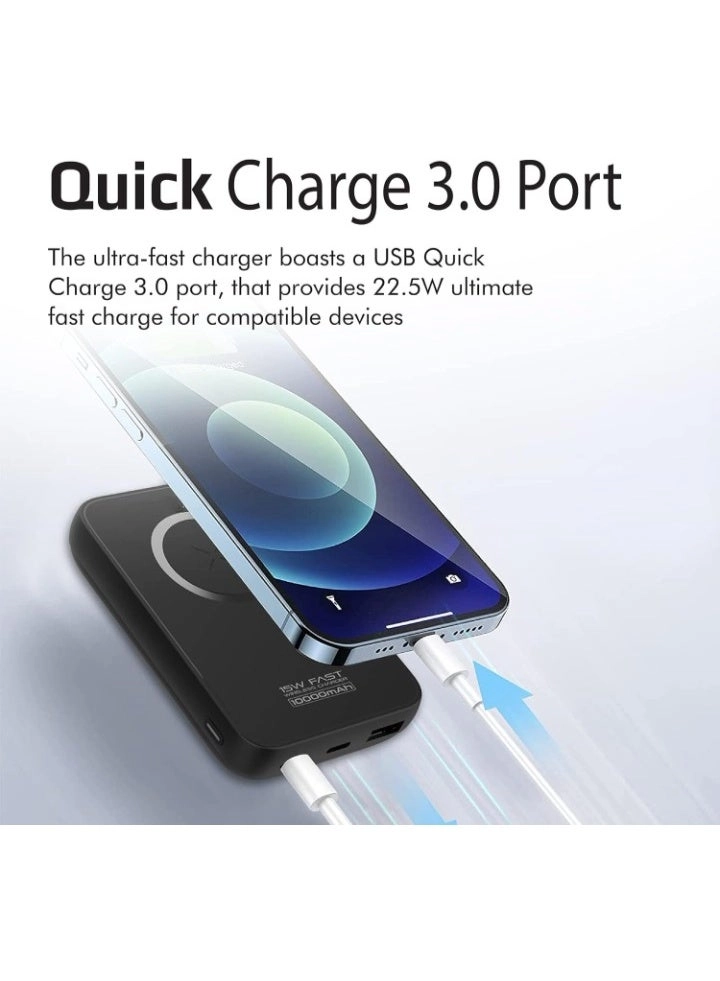 MagSafe Wireless Charging Power Bank - 10000mAh 20W Wireless