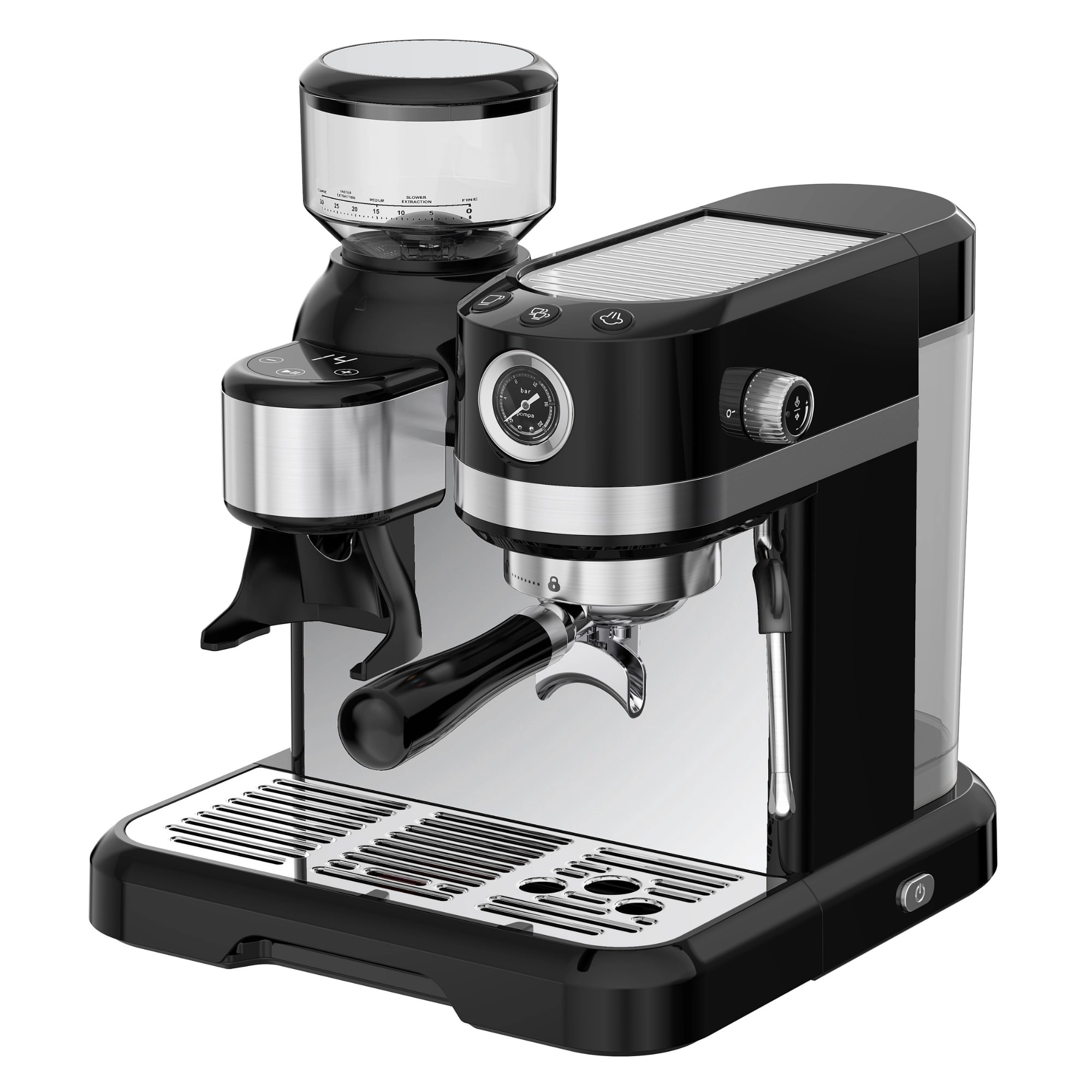 STAR TRACK All-in-One - Conical Burr Grinder 58mm Portafilter