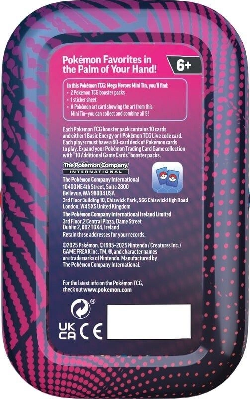 Mega Heroes Mini Tin - 1pcs