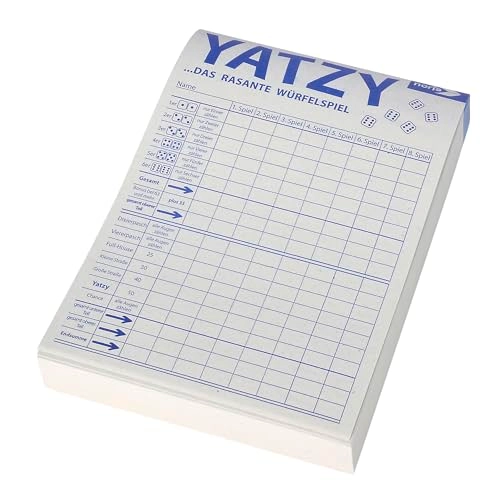 Yatzy Game Block - 3,120 Games