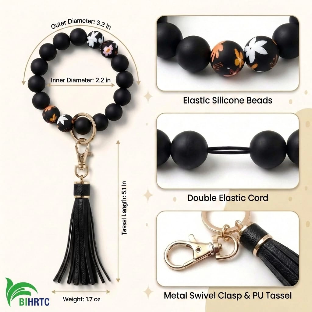 Key Ring Bracelet - Car