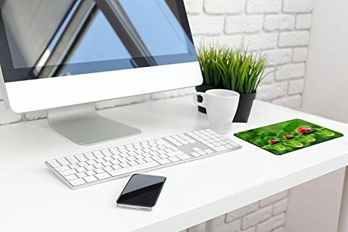 LadyBird Family Rubber Mouse Pad - 26x21 cm