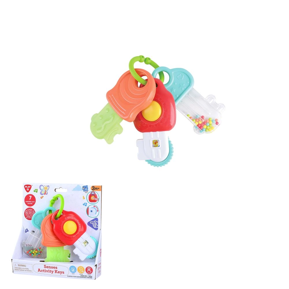 Baby Activities Keys With Sound - Suitable for 3 months and above