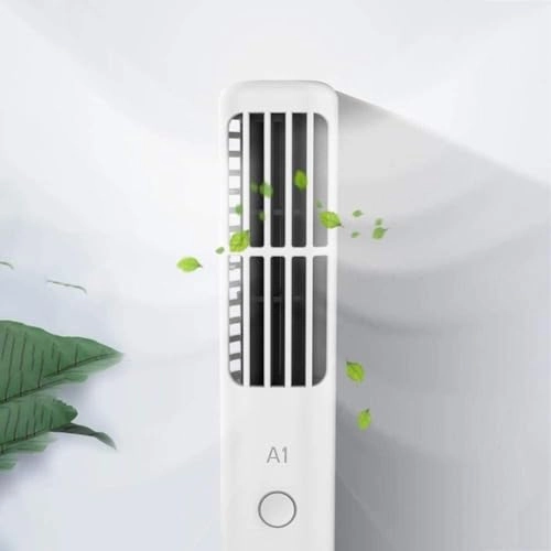 Small air conditioner Fan - Rechargeable Mini Handheld White