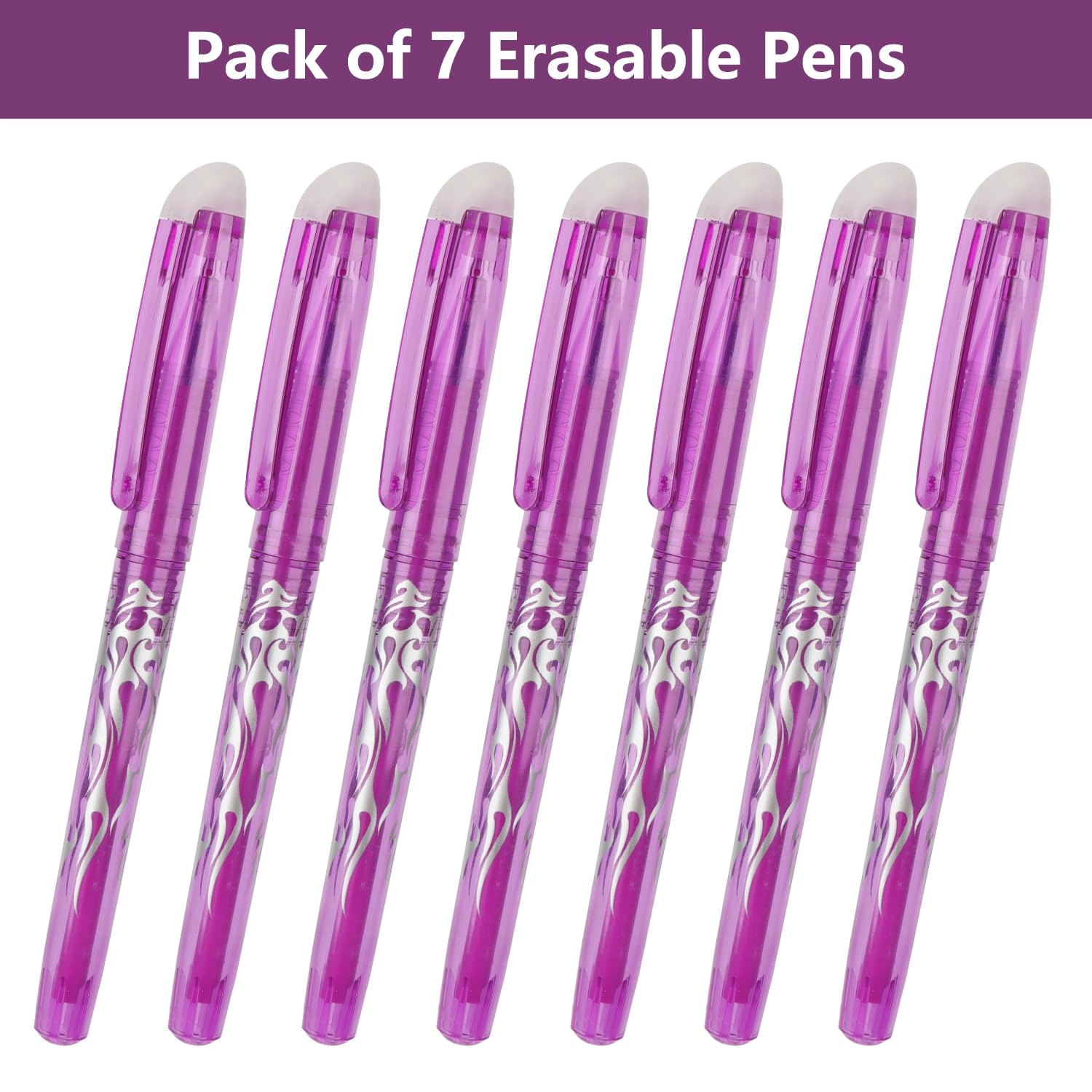 Erasable Gel Pens - 7PCS 0.5mm