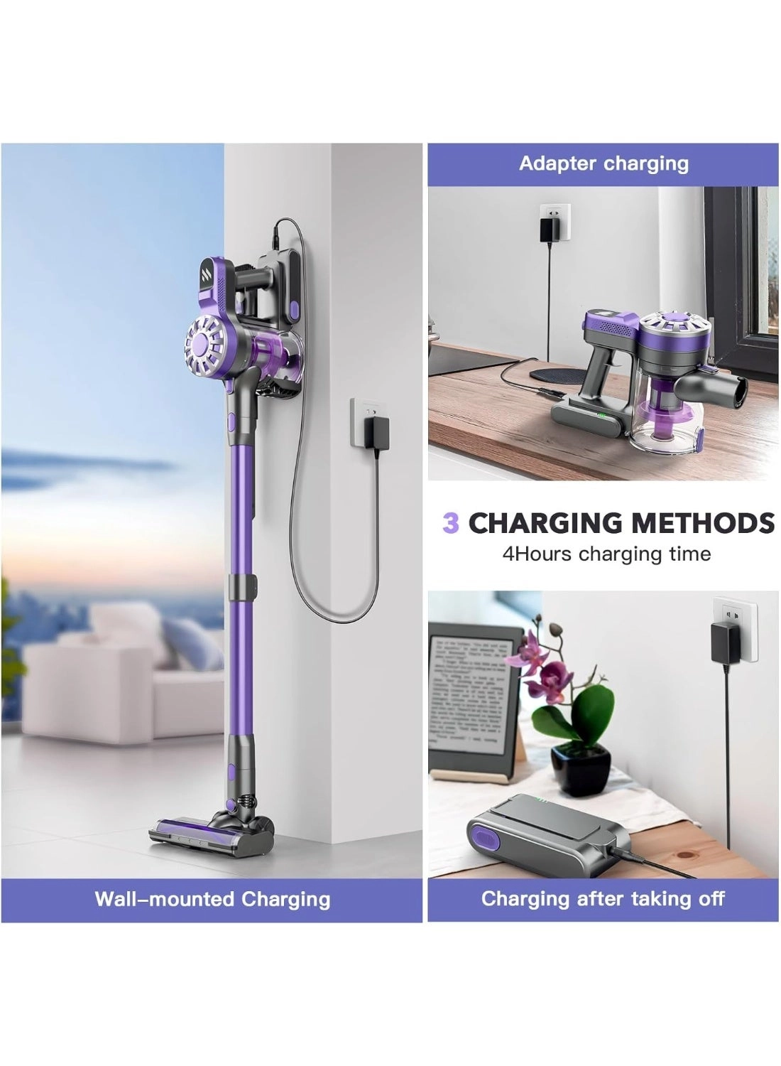 Cordless Vacuum Cleaner - Stick 35 Minutes