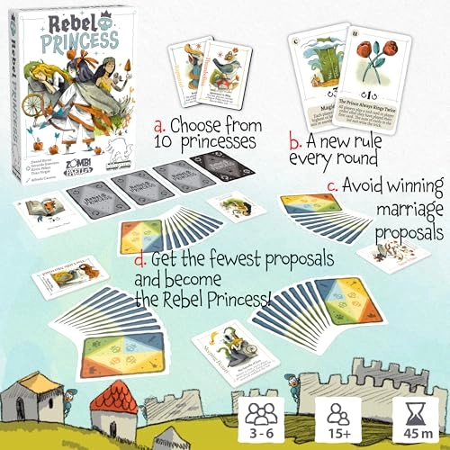 Rebel Princess: Standard Edition - Card Game