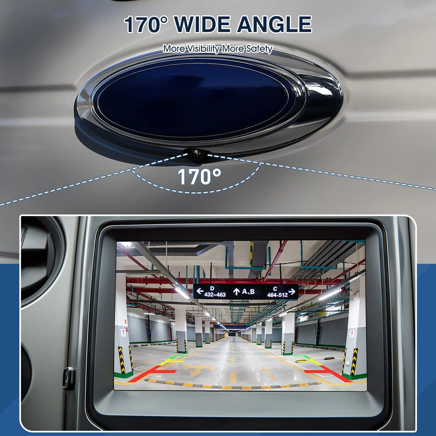 Rear View Backup Camera - Night vision